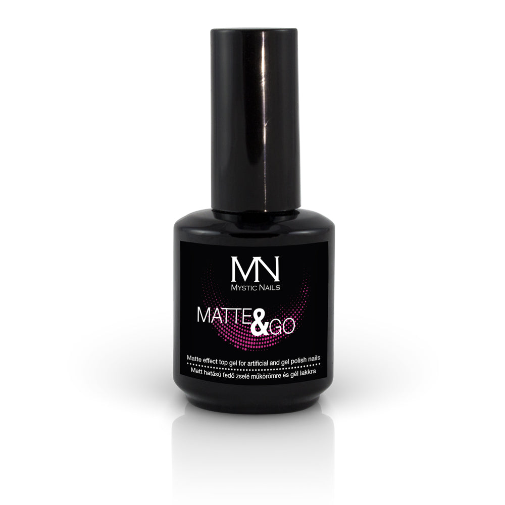 03 Matte & Go Top Gel 50ml – Täyttöpullo
