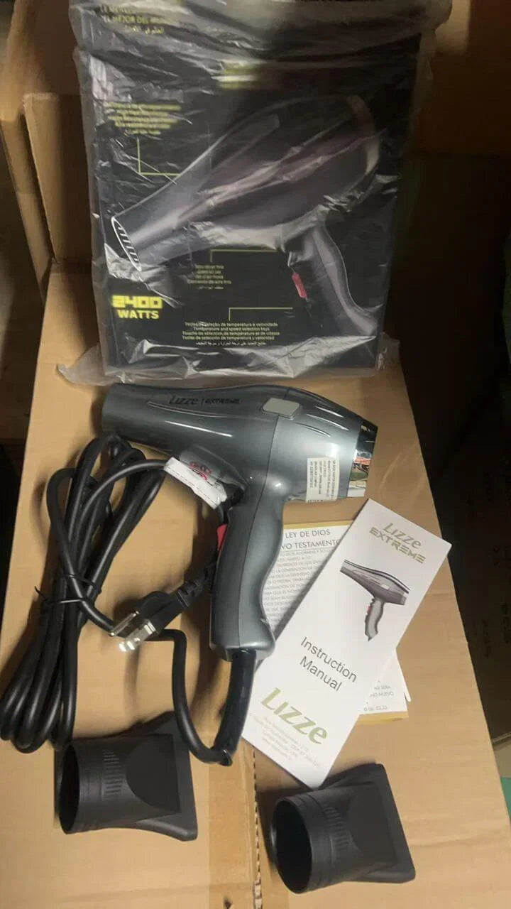 Lizze Extreme Hair Dryer 2400w ammattimainen hiustenkuivaaja